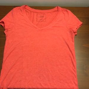 Cotton v neck t shirt